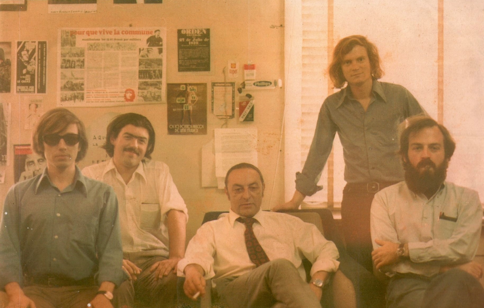 Equipo Ideología y Cultura (1971). Archivo CESO, Juan Cristóbal Cárdenas