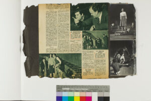 Álbumes de Bélgica Castro y Alejandro Sieveking (1963). Archivo de la Escena Teatral de la Escuela de Teatro UC