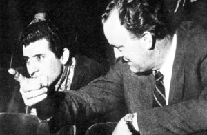 Los Invasores. Fotografía de René Combeau (1963). Archivo de la Escena Teatral de la Escuela de Teatro UC